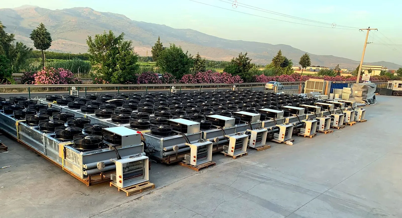 Radiators For The Customer In Japan