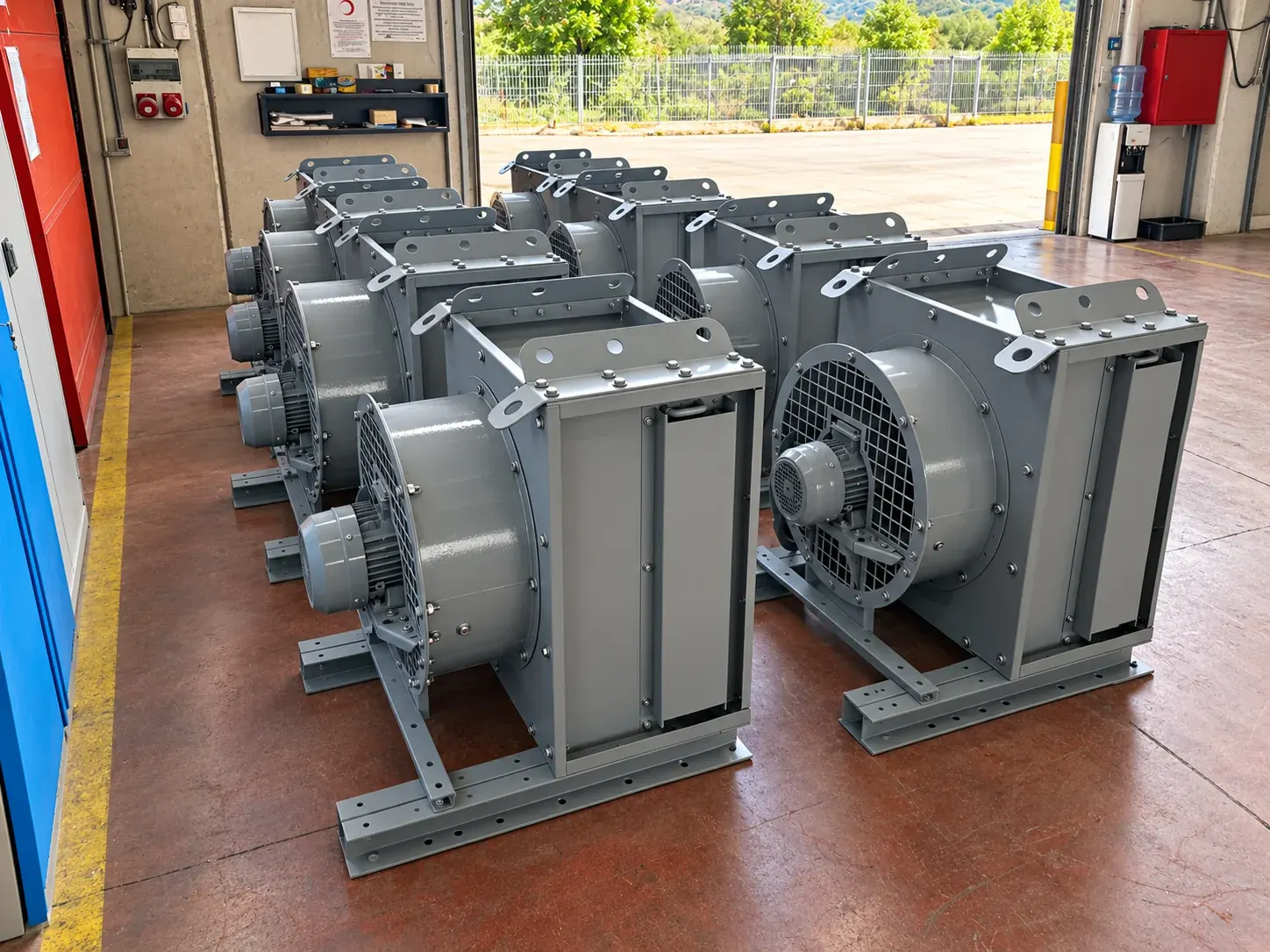 Oil and fuel coolers of an engine cooling package